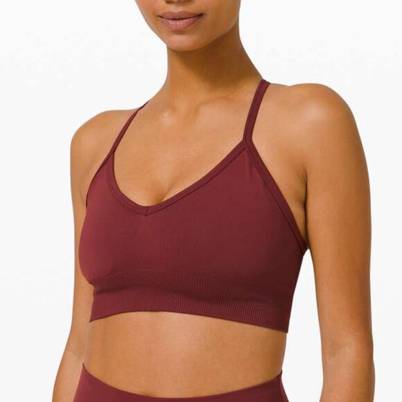 lululemon athletica Other - Lululemon | Lululemon Ebb to Street Bra *Light Support, C/D Cup Red Merlot - 12